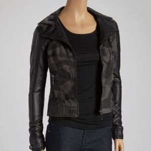 Ashley by 26 International Black Como Moto Jacket